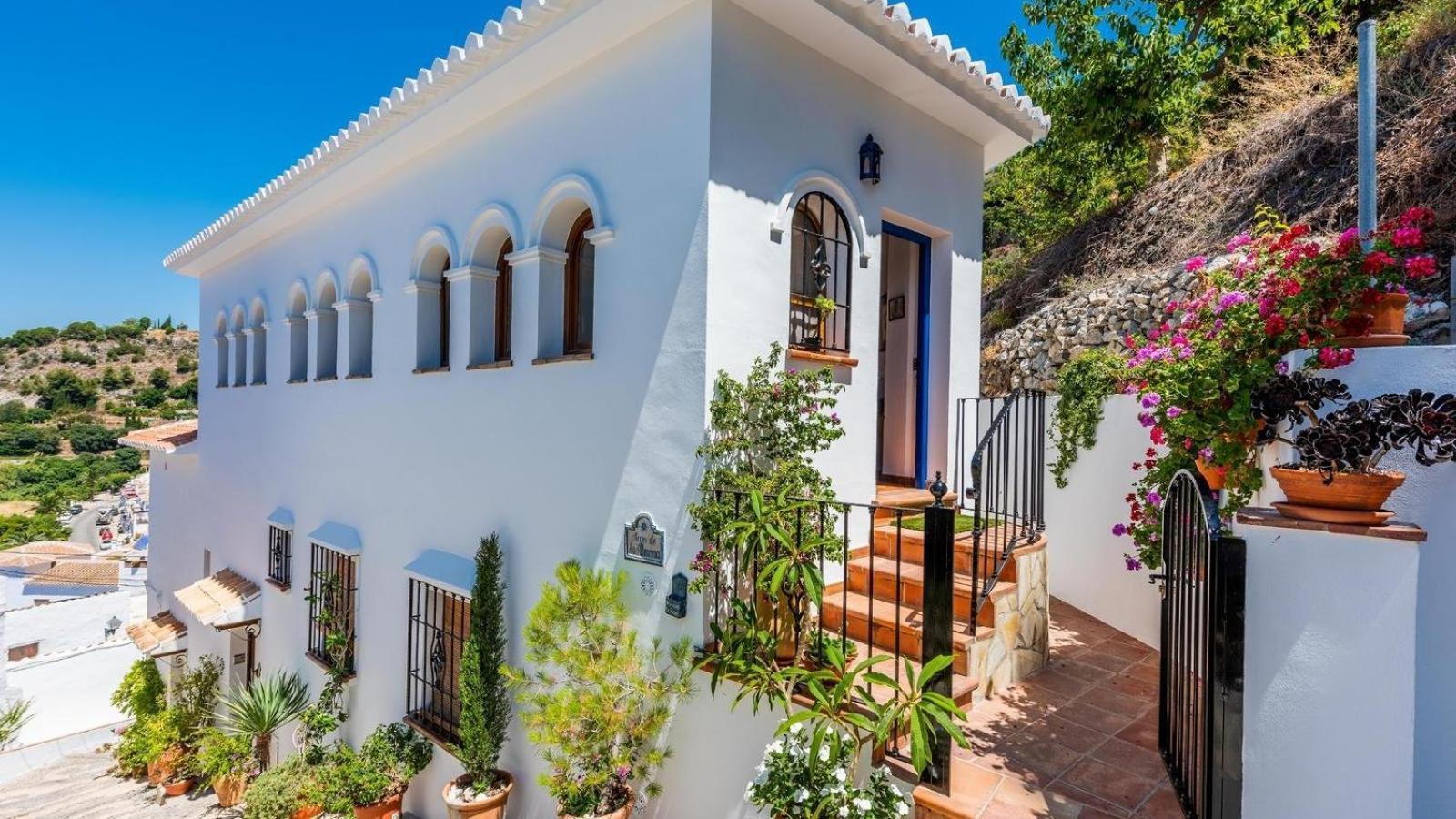 Casa Arcos De Almona Frigiliana By Ruralidays Villa Eksteriør bilde