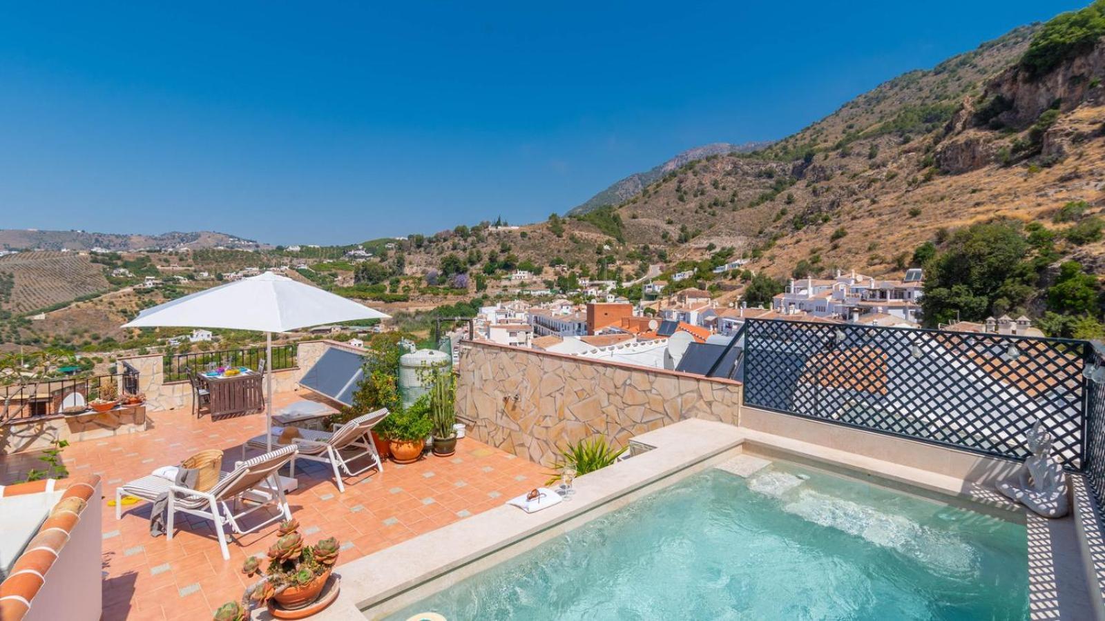 Casa Arcos De Almona Frigiliana By Ruralidays Villa Eksteriør bilde