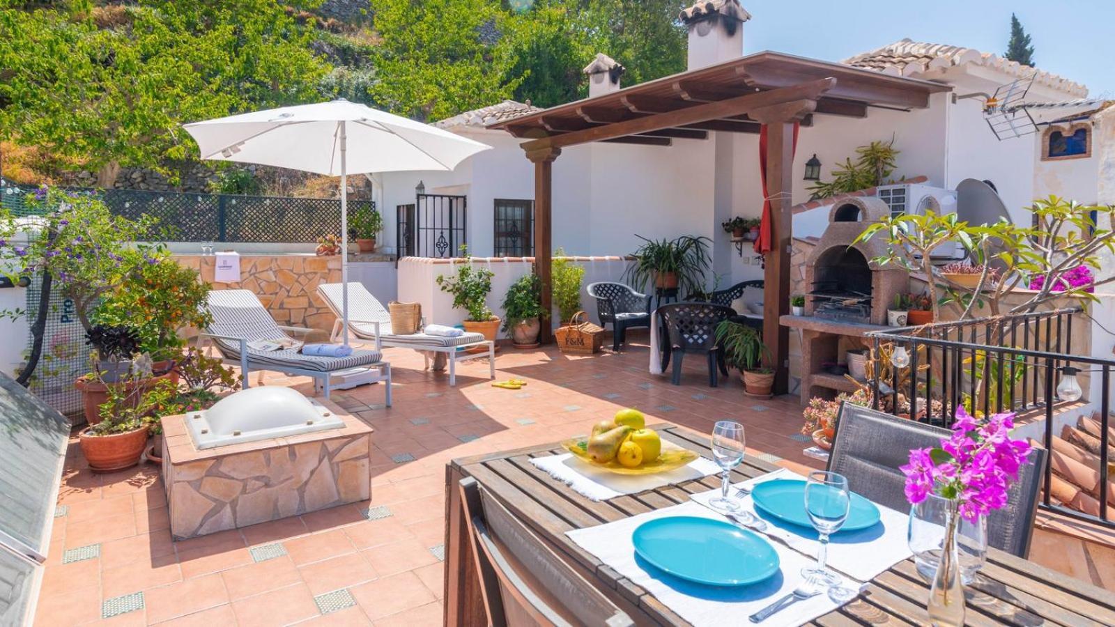 Casa Arcos De Almona Frigiliana By Ruralidays Villa Eksteriør bilde